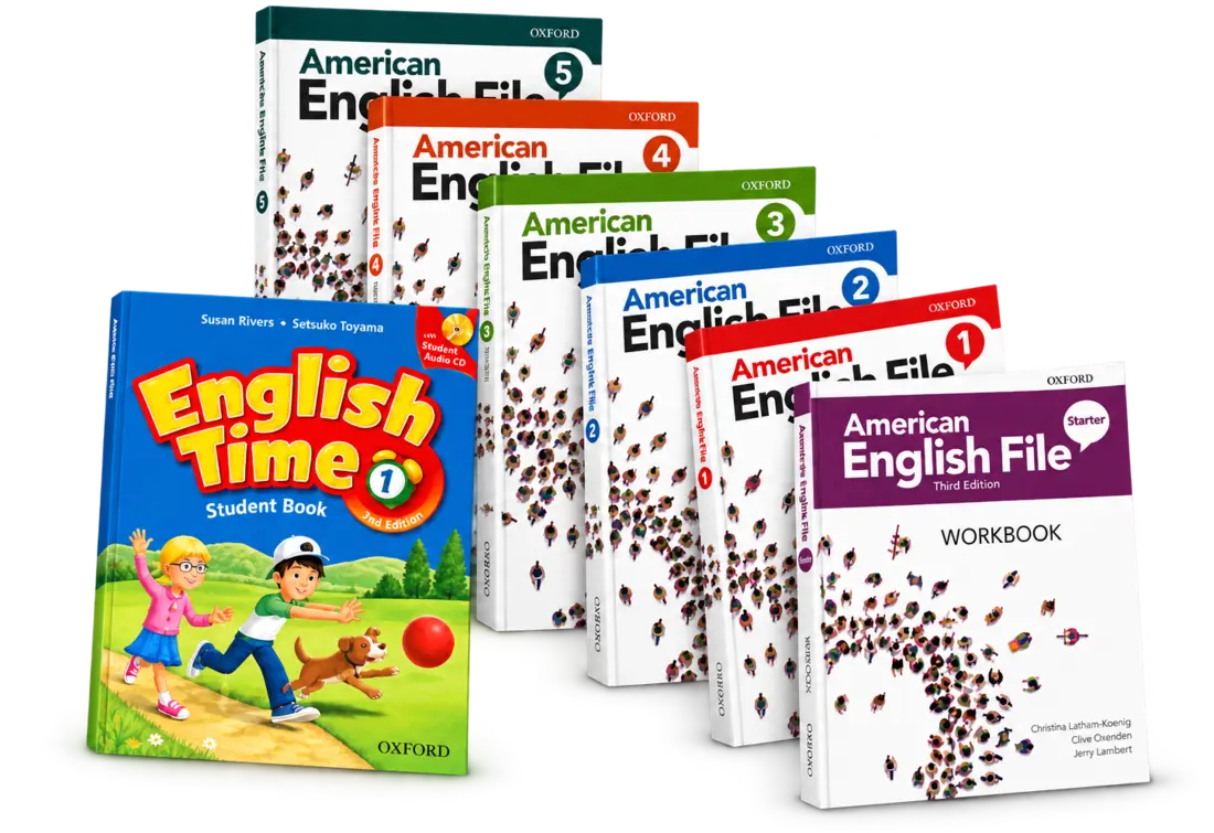 مجموعه کتاب‌های American English File و English Time