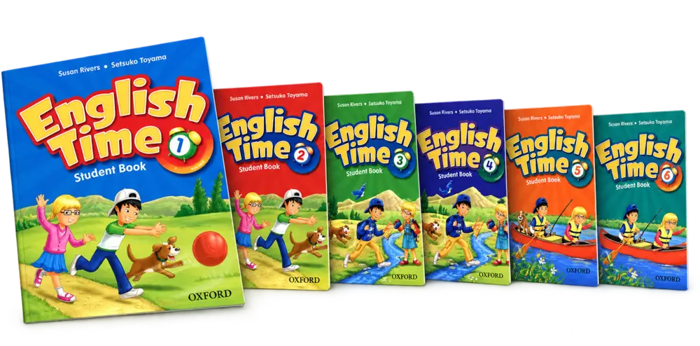 مجموعه کتاب‌های English Time 1 تا 6 دوره کودکان
